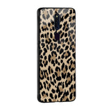 Leopard Seamless Glass Case For Oppo A96