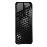 Dark Abstract Pattern Glass Case For Oppo Reno7 5G