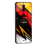 Race Jersey Pattern Glass Case For Oppo Reno7 5G