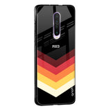 Abstract Arrow Pattern Glass Case For Poco M2 Pro