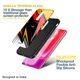 Race Jersey Pattern Glass Case For Poco M2 Pro