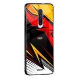 Race Jersey Pattern Glass Case For Poco M2 Pro