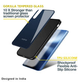 Overshadow Blue Glass Case For Realme C35