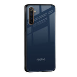 Overshadow Blue Glass Case For Realme C35