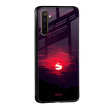 Morning Red Sky Glass Case For Realme 9 5G