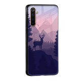 Deer In Night Glass Case For Realme C35