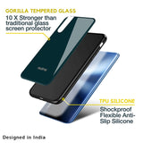 Hunter Green Glass Case For Realme 9 5G