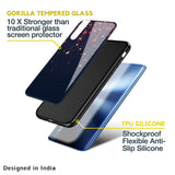 Falling Stars Glass Case For Realme 9 5G