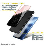 Marble Texture Pink Glass Case For Realme C35