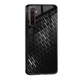 Dark Abstract Pattern Glass Case For Realme C35