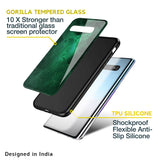 Emerald Firefly Glass Case For Samsung Galaxy S10 Plus