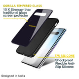 Deadlock Black Glass Case For Samsung Galaxy F23 5G