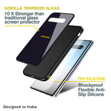 Deadlock Black Glass Case For Samsung Galaxy Note 10 lite