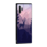 Deer In Night Glass Case For Samsung Galaxy A52