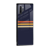 Tricolor Stripes Glass Case For Samsung Galaxy A30s