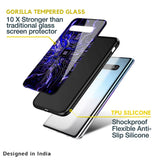 Techno Color Pattern Glass Case For Samsung Galaxy A03s