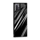 Black & Grey Gradient Glass Case For Samsung Galaxy A22 5G