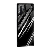 Black & Grey Gradient Glass Case For Samsung Galaxy A30s