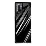 Black & Grey Gradient Glass Case For Samsung Galaxy A03s