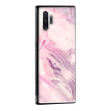 Diamond Pink Gradient Glass Case For Samsung Galaxy A03s