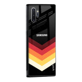 Abstract Arrow Pattern Glass Case For Samsung Galaxy M33 5G