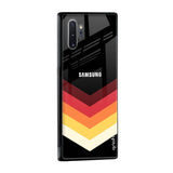 Abstract Arrow Pattern Glass Case For Samsung Galaxy M12