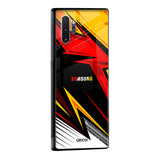 Race Jersey Pattern Glass Case For Samsung Galaxy M33 5G