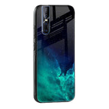 Winter Sky Zone Glass Case For Vivo V25