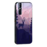 Deer In Night Glass Case For iQOO 9 Pro