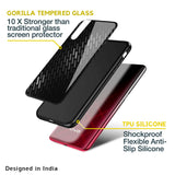 Dark Abstract Pattern Glass Case For Vivo V23 5G