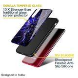 Techno Color Pattern Glass Case For Vivo Y16