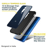 Overshadow Blue Glass Case For Xiaomi Mi 10T Pro