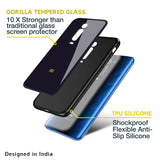 Deadlock Black Glass Case For Redmi Note 9