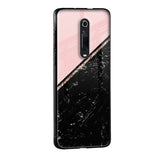 Marble Texture Pink Glass Case For Xiaomi Mi 10T Pro