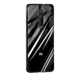 Black & Grey Gradient Glass Case For Xiaomi Mi 10T Pro