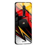 Race Jersey Pattern Glass Case For Redmi 11 Prime 5G