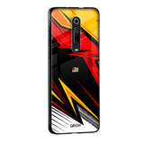 Race Jersey Pattern Glass Case For Xiaomi Mi 10