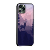 Deer In Night Glass Case For iPhone 6