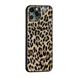Leopard Seamless Glass Case For iPhone 13