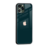 Hunter Green Glass Case For iPhone 12