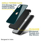 Hunter Green Glass Case For iPhone XS