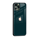 Hunter Green Glass Case For iPhone XS