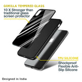 Black & Grey Gradient Glass Case For iPhone 8