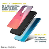 Sunset Orange Glass Case for OnePlus 10R 5G