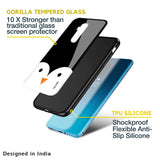 Cute Penguin Glass Case for OnePlus 10R 5G