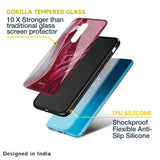 Crimson Ruby Glass Case for OnePlus 10T 5G