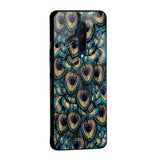 Peacock Feathers Glass case for OnePlus Nord 2T 5G