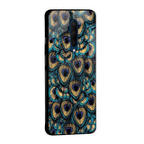 Peacock Feathers Glass case for OnePlus 9