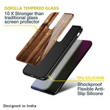 Timber Printed Glass case for Oppo Reno3