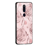 Shimmer Roses Glass case for Oppo K10 5G